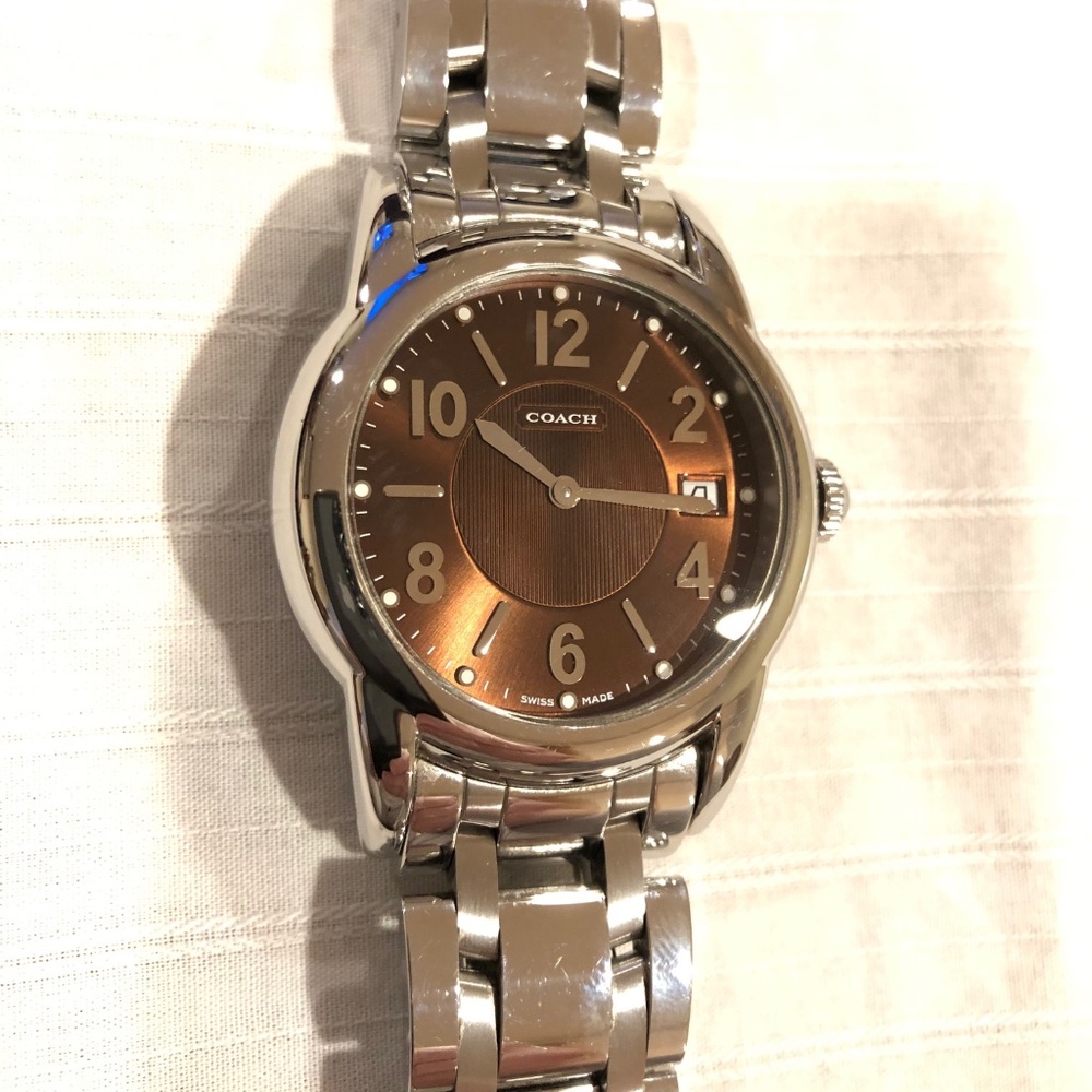 Men’s Coach Swiss Made 38mm Watch